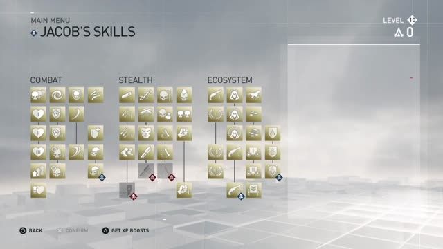 Skill های من در Assassins Creed Syndicate
