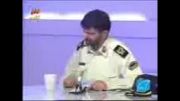فرزاد حسنی با پلیس