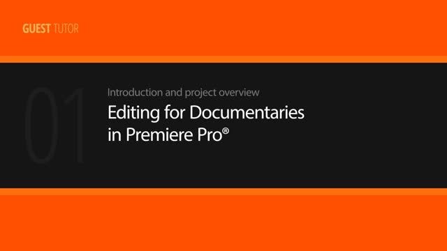 Editing for Documentaries in Premiere Pro