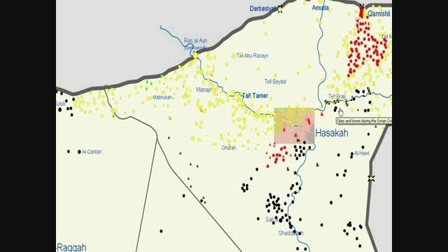 Syrian Civil War Map 07 June 2015