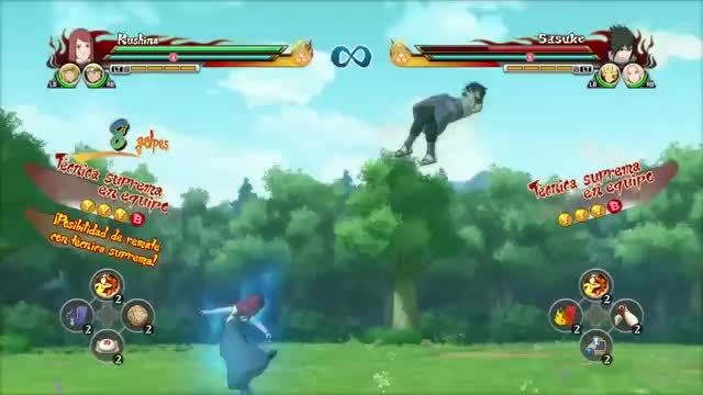 kushina vs sasuke _naruto storm 4