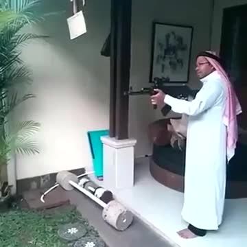 تیر اندازی به سبک عرب ها
