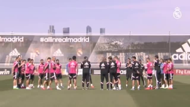 تمرینات رئال مادرید (20.05.2015)