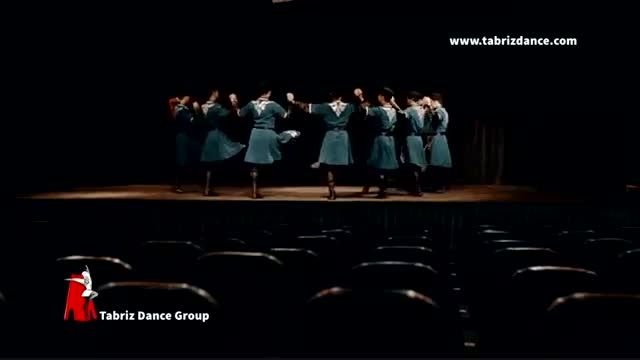 رقص زیبای باستانی یاللی آذربایجان  tabriz dance group