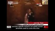 تونل های تروریستهای سوری( زندگی مثل موش ها و حشرات ) از ترس ارتش سوریه