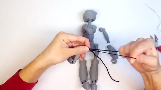 ربات جالب ساخته شده با پرینتر سه بعدی