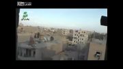 اصابت موشک به خانه جلویی تروریست ها در سوریه