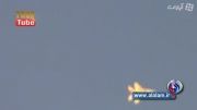 پرواز میگ 29 نیروی هوایی ارتش سوریه بر فراز دمشق