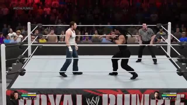 Dean Ambrose VS. Roman Reignsدرخواستی