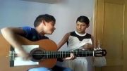 گیتار فلامینکو فوق العاده دو بچه:D