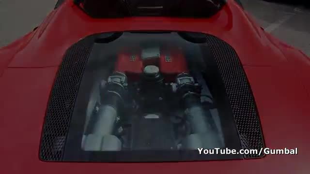 Ferrari 360 Spider F1 Driving Scenes