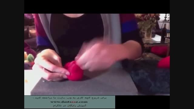 آموزش ساخت عروسک آقای elf با تکنیک کچه- قسمت اول