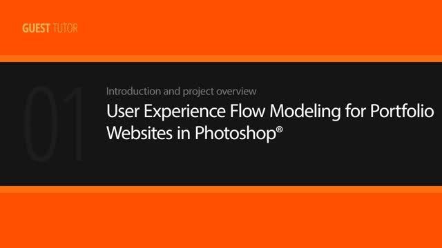 User Experience Flow Modeling for Portfolio Websites