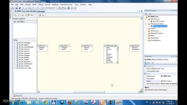 آموزش ساخت مکعب اطلاعاتی Cube در  MS Analysis Service