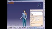 آموزش آنالیز درجات آزادی Catia Human Posture Analysis