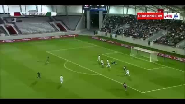 قطر ۱-۰ الجزایر (گل بازی