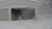 فیلمبرداری از برف سنگین با پهپاد