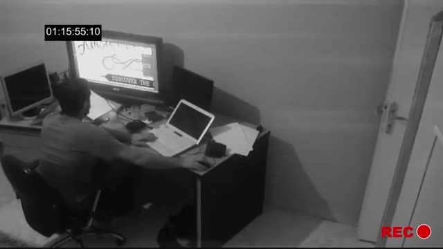 Miracle Caught on CCTV-MY Ghost Captured on CCTV when