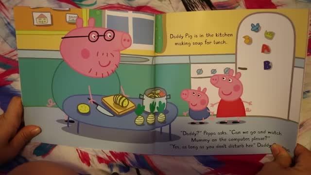کتاب Peppa Pig Peppa Pigs Family Computer