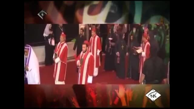 اسقف مسیحیان عراق در حرم امام حسین