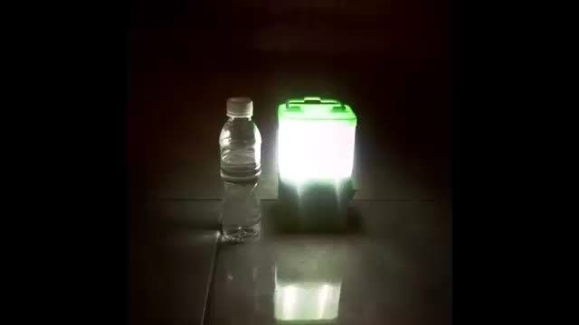 لامپی که انرژی خود را با آب شور تامین می کند