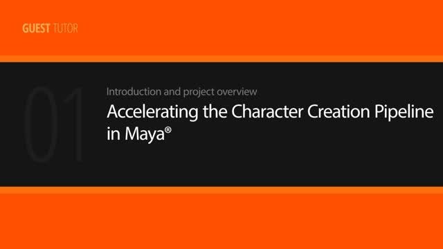 Accelerating the Character Creation Pipeline in Maya