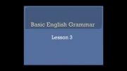 3a Basic English Grammar - The Simple Past Tense