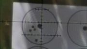 تست ساچمه های مختلف در فاصله 50 متر روی سلاح  diana  p1000