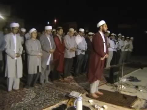 نماز تروایح برادران عزیز اهل سنت ترکمن صحرا(آق قلا)