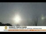 3خورشید در آسمان چین
