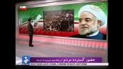 حضوز گسترده مردم و هواداران دکتر حسن روحانی در سالن شهید افراسیابی