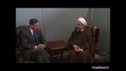 ملاقات روحانی و رئیس جمهور اسلوونی