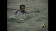 شنا کردن حسینی بای (خبرنگار شبکه 3)_www.fasebooc.rzb.ir