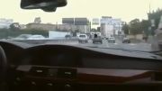 لایی کشی در مسکو با BMW M5