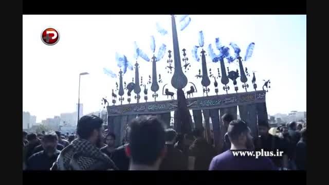 بزرگ ترین کاروان علامت کشی در تهران