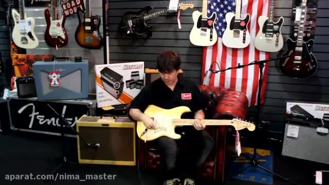 تست گیتار Fender Deluxe Roadhouse Stratocaster