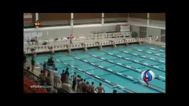 مسابقه شنا عجیب