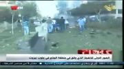 دقایقی پس از انفجار بمب مقابل سفارت ایران در بیروت