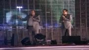 اجرای یک برنامه ای شادوپرهیجان حسن ریوندی درمیدان آزادی