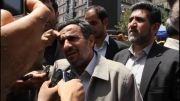 احمدی نژاد در کنار مردم