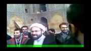 تقلید یک  روحانی از ربنای شجریان در مسجد امام اصفهان