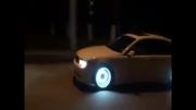 چرخ های نورانی در خودروی BMW