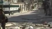 جنگ شهری ارتش سوریه با تروریست ها در حلب