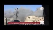 فیلم هولناک از لحظه انهدام خانه ای در غزه