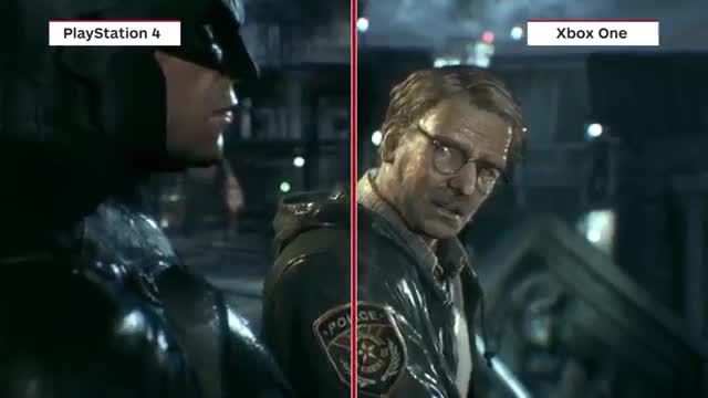 Batman: Arkham Knight Graphics Comparison Xbox One Vs .