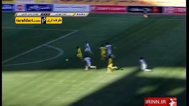 گل های بازی نفت تهران 2-0 ملوان