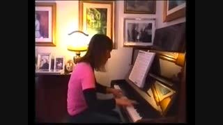 پیانو از اناریتا - BWV 1067,Badinerie from J.S. Bach