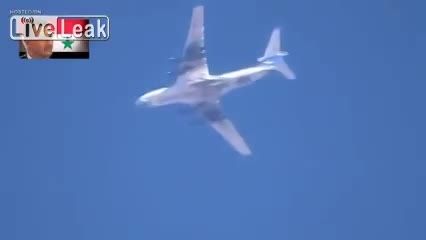 شلیک تکفیری ها به هواپیمای مسافربری سوری