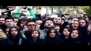 ویدئوی تشیع پیکر مرتضی پاشایی / باز هم مردم برای مرتضی