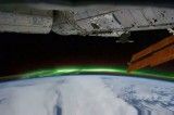 شفق قطبی از دید ایستگاه فضایی